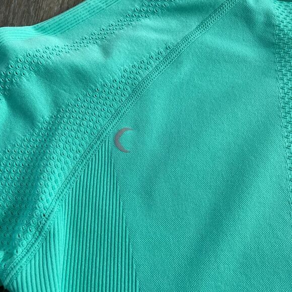 Zyia Active Peak Performance Fitted Hoodie Mint Green - Size: Small - Picture 5 of 5